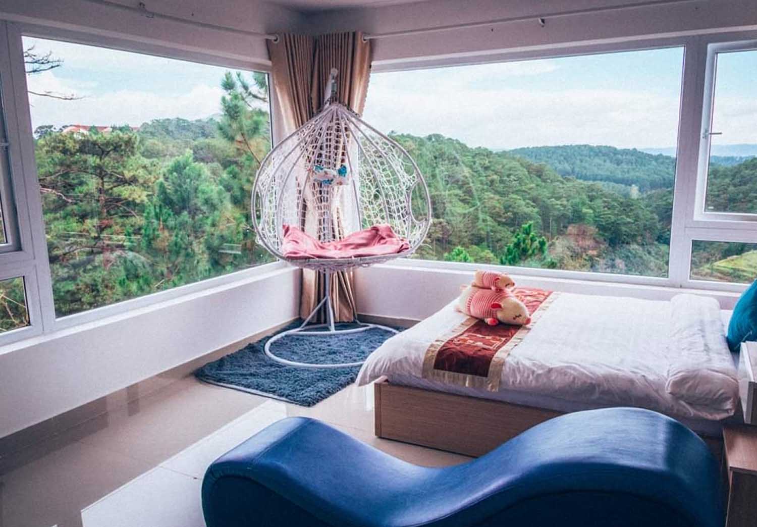 Khách sạn ở Đà Lạt có ghế tình yêu – Gợi ý cực tuyệt vời cho các cặp đôi